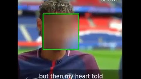 Face detection and blurring 3