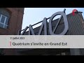 Quatrium  inauguration de quatrium grand est le 11 juillet 2023