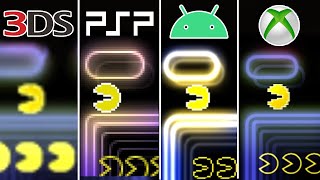 Pac-Man Championship Edition (2007) 3DS vs PSP vs Android vs XBOX 360 (Which One is Better?)