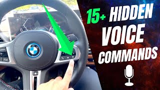 15+ HIDDEN BMW Voice Commands! MUST SEE if YOU have a BMW