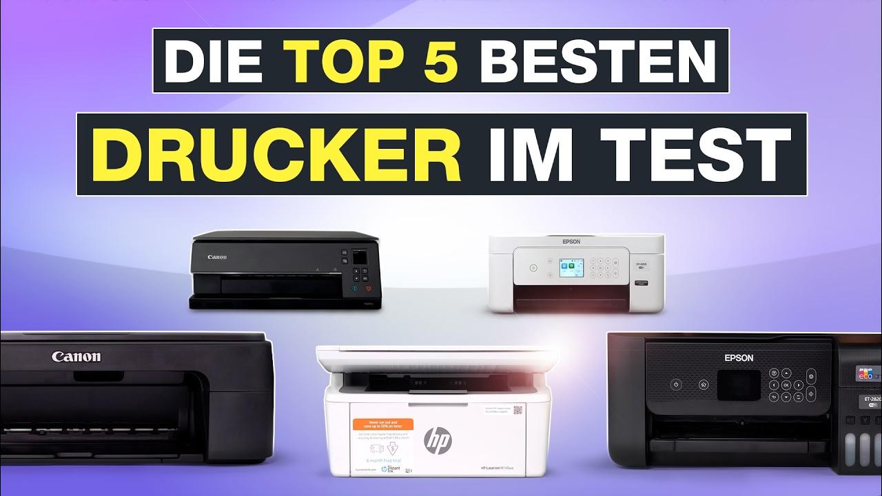 Drucker Test 2024 Die aktuell besten Multifunktionsdrucker im Vergleich Testventure YouTube