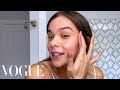 Hailee steinfelds guide to glowing skin and easy everyday makeup  beauty secrets  vogue