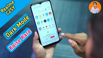 Realme C25Y Main Dark Mode Kaise Set Kare , How To enable Dark Mode in Realme C25Y