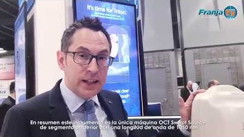 Ben Turley. Presenta el DRI OCT Series Tritón durante ASCRS 2018