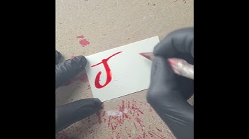 Splatter Calligraphy Name Request no.878