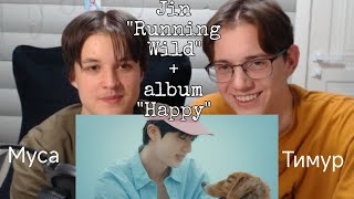 : Jin "Running Wild" MV +  "Happy" -  (feat. Musa) [Reaction]