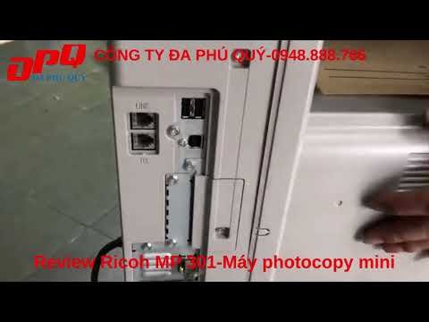 Review máy photocopy Ricoh MP 301-Máy photocopy mini-Đa Phú Quý