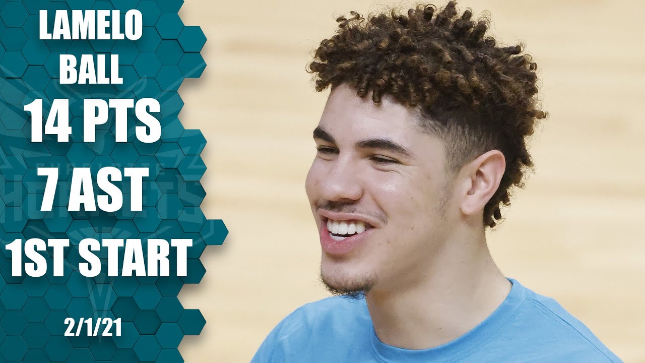 Charlotte Hornets rookie LaMelo Ball gets first career start vs. Miami ...