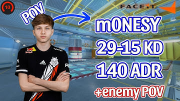 m0NESY POV with COMMs | Impressive NUKE performance | CS2 Pro Gameplay (Nuke)
