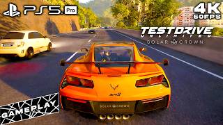 TEST DRIVE UNLIMITED SOLAR CROWN PS5 PRO Gameplay (4K60FPS)