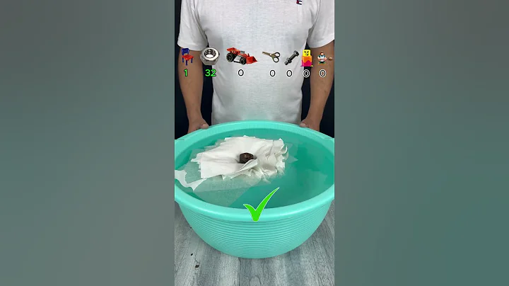 TRY TO GUESS HOW MANY TISUSS PAPER IT TOOKS! WHAT WILL HAPPEN NEXT? #experiment #asmr #tissue #water