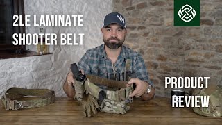 Want the Best Tactical Belt for Shooting? Check Out 2LE Laminate Shooter Belt Review | Brigantes.com screenshot 1
