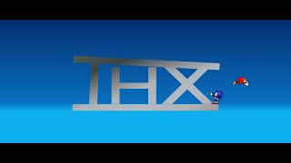 THX (1996-2006, logo, Tex) but with the Sonic characters | PowerPoint animation