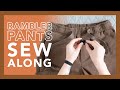 Rambler pants sew along tutorial  friday pattern company