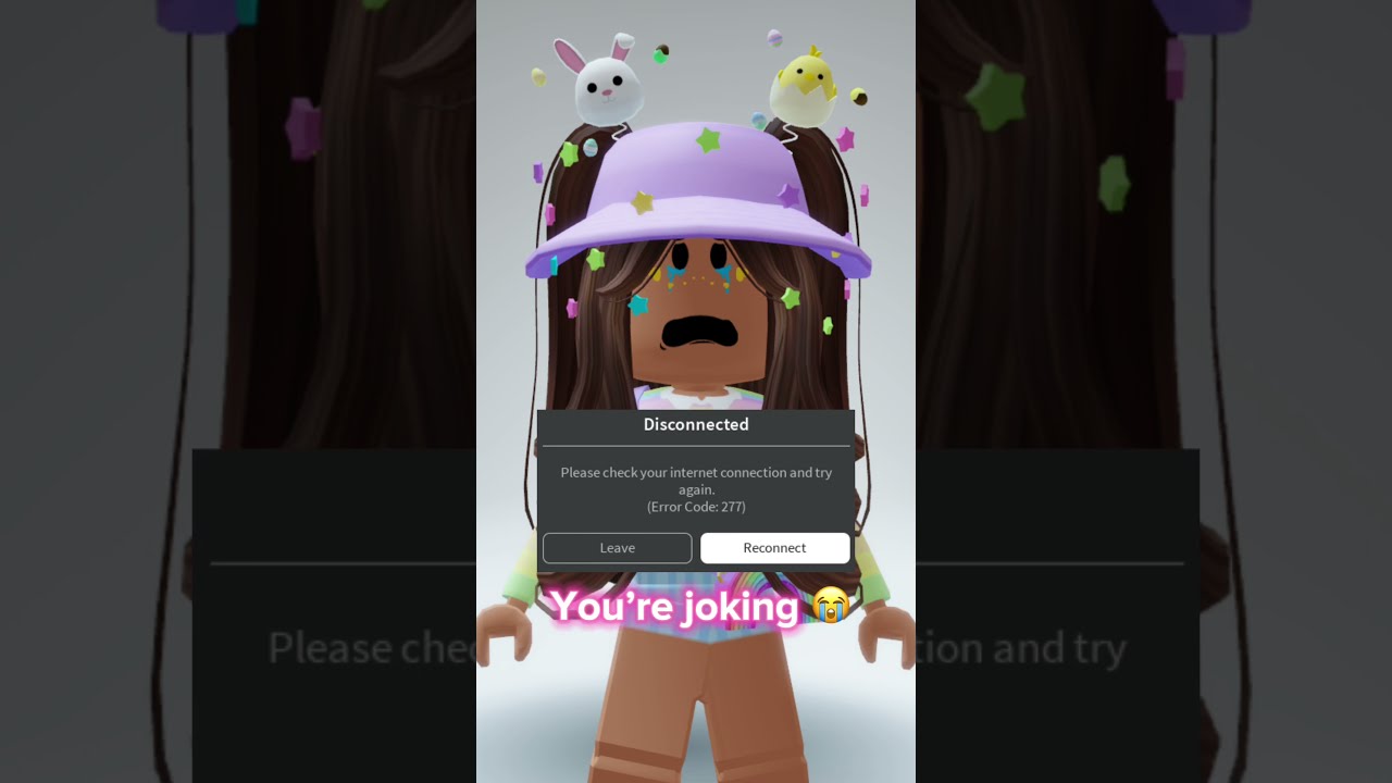 When You Re Playing A ROBLOX Game And DISCONNECT 