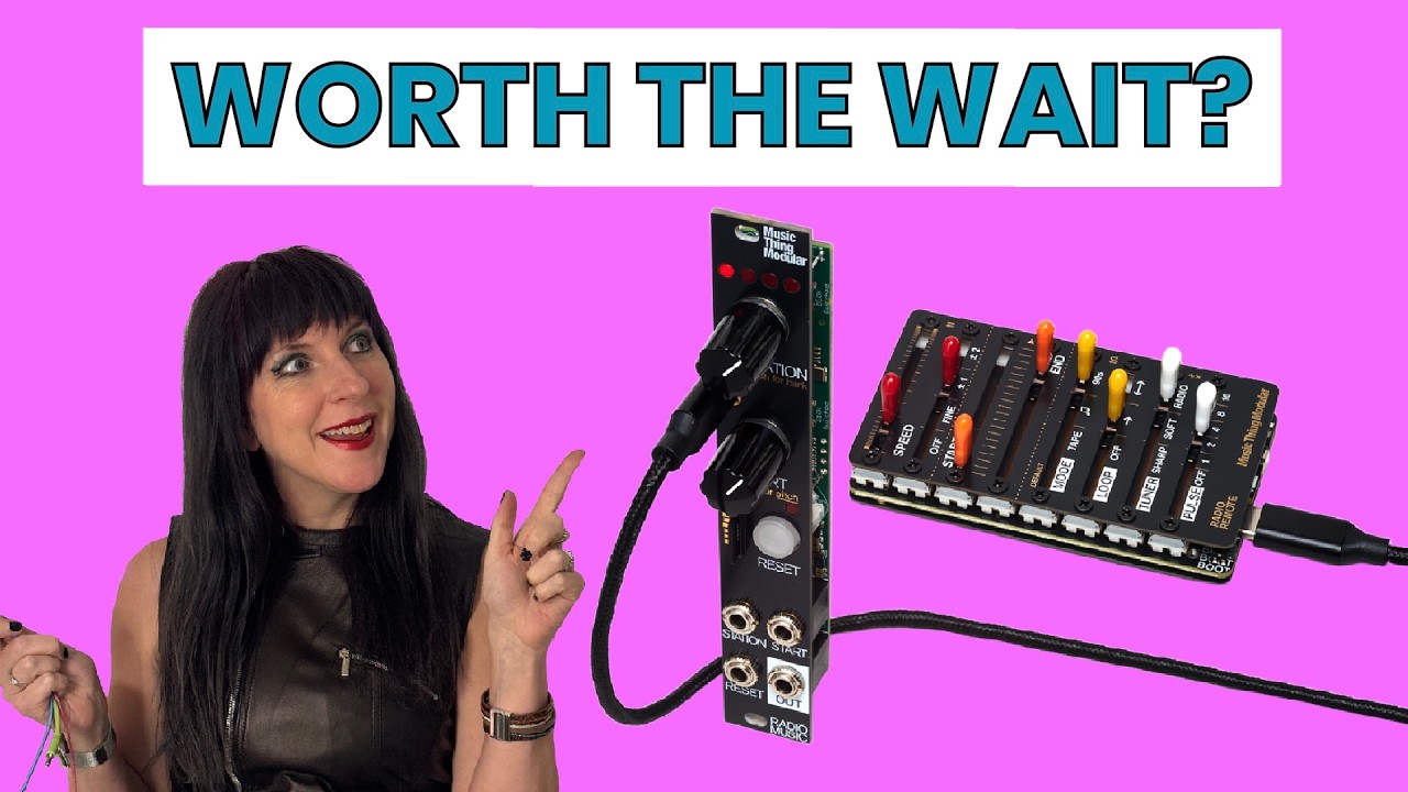 Radio Music mk2 Eurorack Sample Player | Music Thing Modular