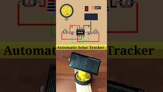 ☀️ Automatic Solar Tracker – Boost Solar Power Efficiency!#solar #sensor #gearmotor #ldr