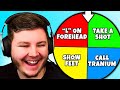 If I LAUGH, I SPIN THE WHEEL