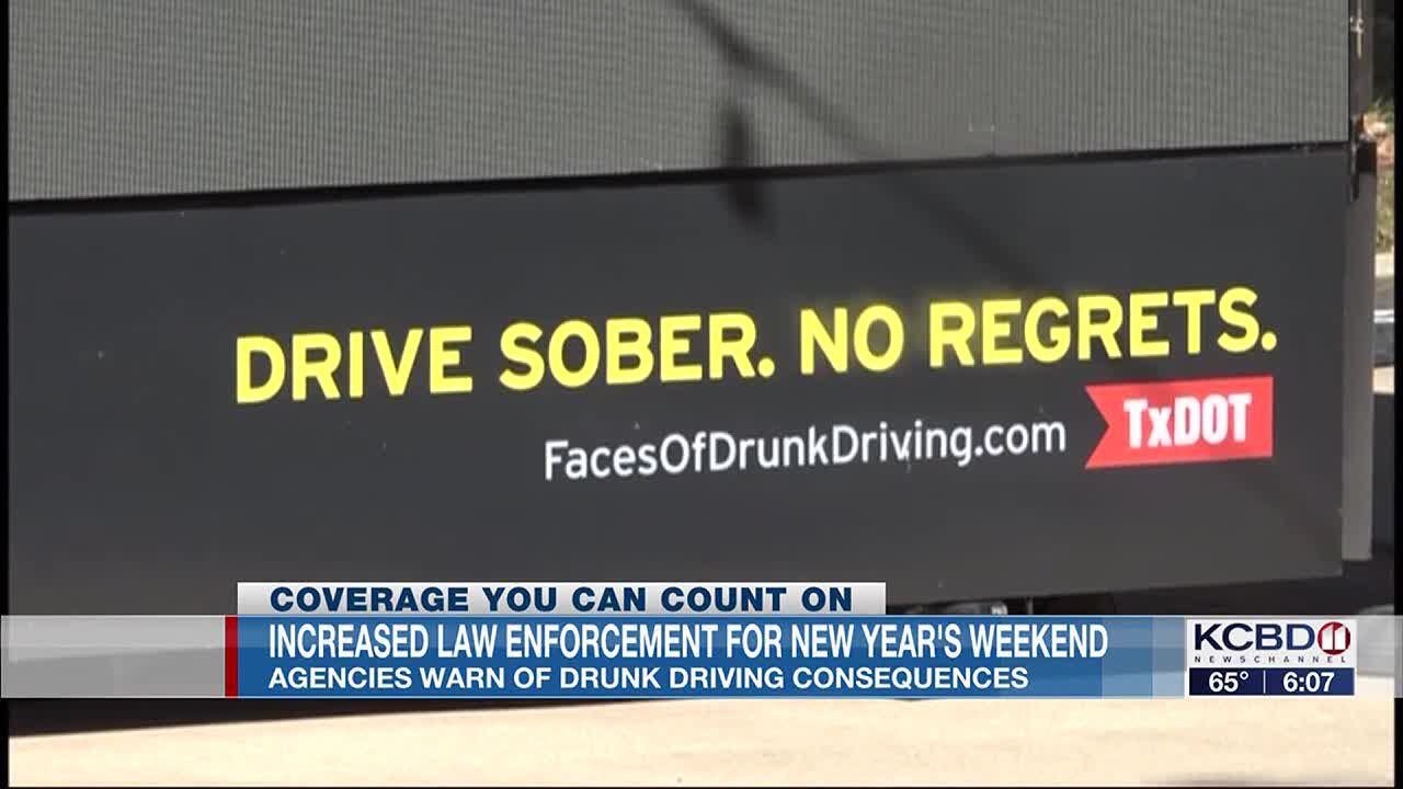 Increased law enforcement for New Year's weekend - YouTube