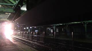 Full HD 60FPS: NJ Transit GP40PH-2B 4216 Leads MM08 through Belmar 12/1/19