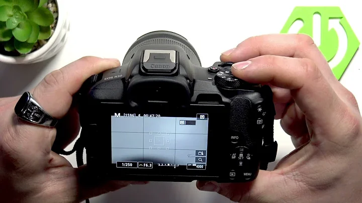 CANON EOS R50 – How to Enable or Disable Camera Timer