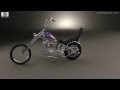 Harley-Davidson Easy Rider Captain America 1969 3D model by 3DModels.org