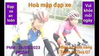 #131- Đạp xe buổi sáng : Chợ sáng PMH mới bắt đầu họp chợ thì đã thấy phê rồi. Cọp không hè.