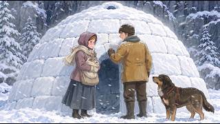Lost in a Blizzard… We Built This Igloo to Survive | Cozy Survival Story