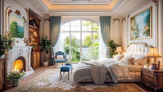 Inspiring Harmony Luxury Bedroom Spring With Ballad Jazz Music ☕ Piano Music For Relaxation