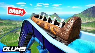 Can I Build The Worlds FASTEST & TALLEST Log Flume That People Actually Ride