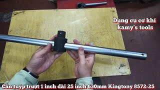 1-inch Drive Sliding T-Handle 25-inch 635mm Kingtony 8572-25