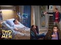 Alans heart attack  two and a half men