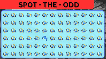 Spot the Odd Emoji 🌎 | Emoji Quiz Challenge #4 | Can You Beat This? #shorts