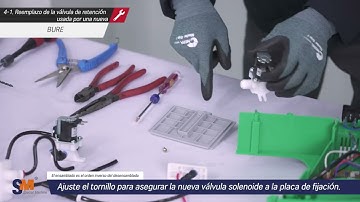 Reemplazo de la válvula de retención del Nebulizador BURE ULV Part 4.1