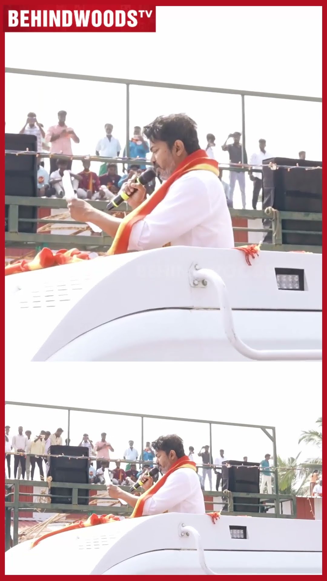 Vijay ? 'விவசாயி குடுத்த துண்டு இனி என் தோள்ல இருக்கும்..' ?? Viral Video
