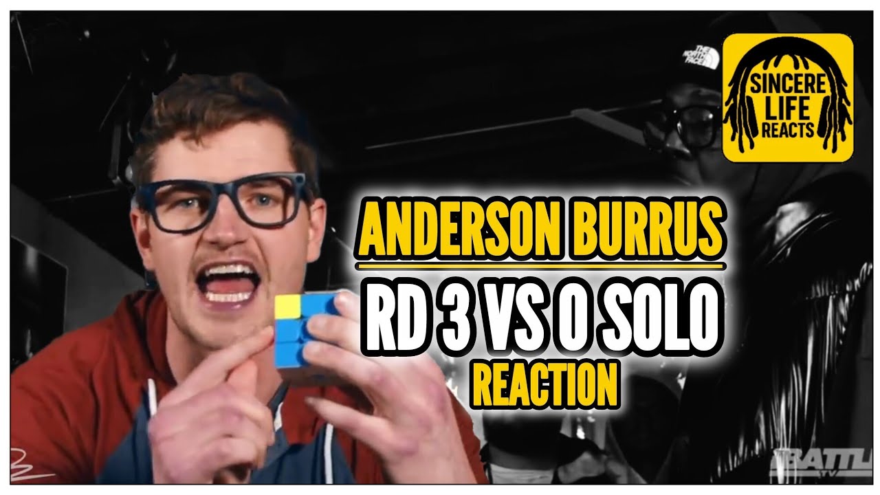 Who TF is ANDERSON BURRUS | Rd 3 vs O SOLO REACTION