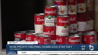 Nonprofit provides warmth, hope to San Diego's homeless