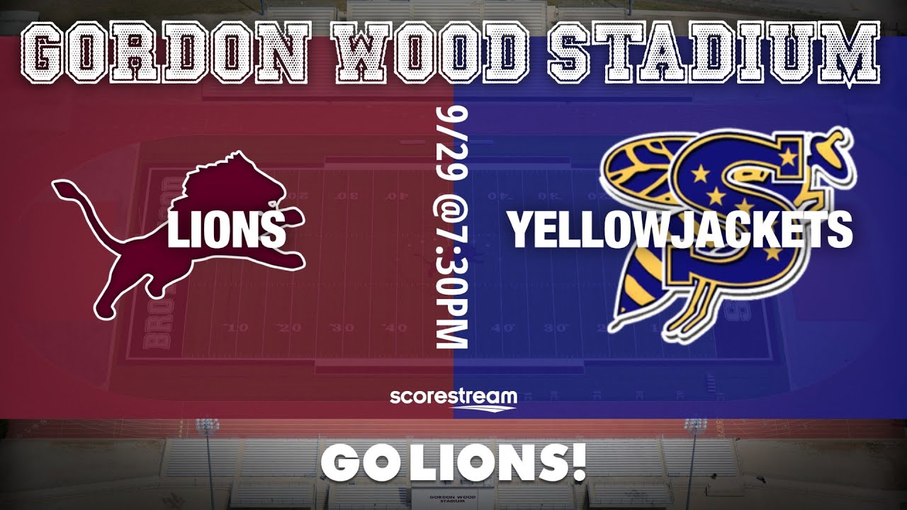 Brownwood Lions vs Stephenville Yellowjackets 09292023 YouTube