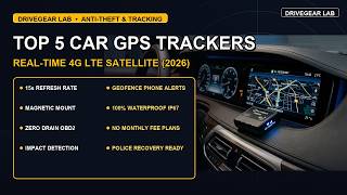 Top 5 Best Car GPS Trackers for 2026: Real-Time 4G LTE Hidden Anti-Theft Tracking!