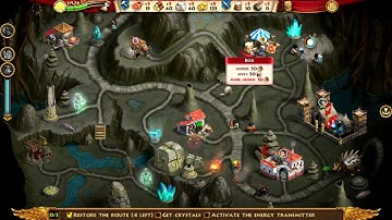 Roads of Rome Portals 3 CE, Level 36, Hard Mode Walk-through with Hidden Object locations