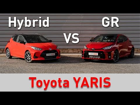 🚗COMPARATIVA Toyota GR Yaris VS  Toyota Yaris Hybrid 👇