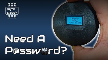 Need A New Password? Just Shake This Magic 8 Ball!