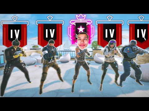 1 Champion Vs 5 Coppers in Rainbow Six Siege