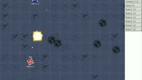 Robocode Battle Online - BattleID 9