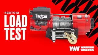 Warrior Winches: Stealth 45STS12 Winch Load Test
