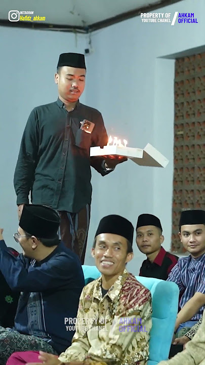 KEJUTAN SPESIAL DI MILAD KE 25 GUS AHKAM