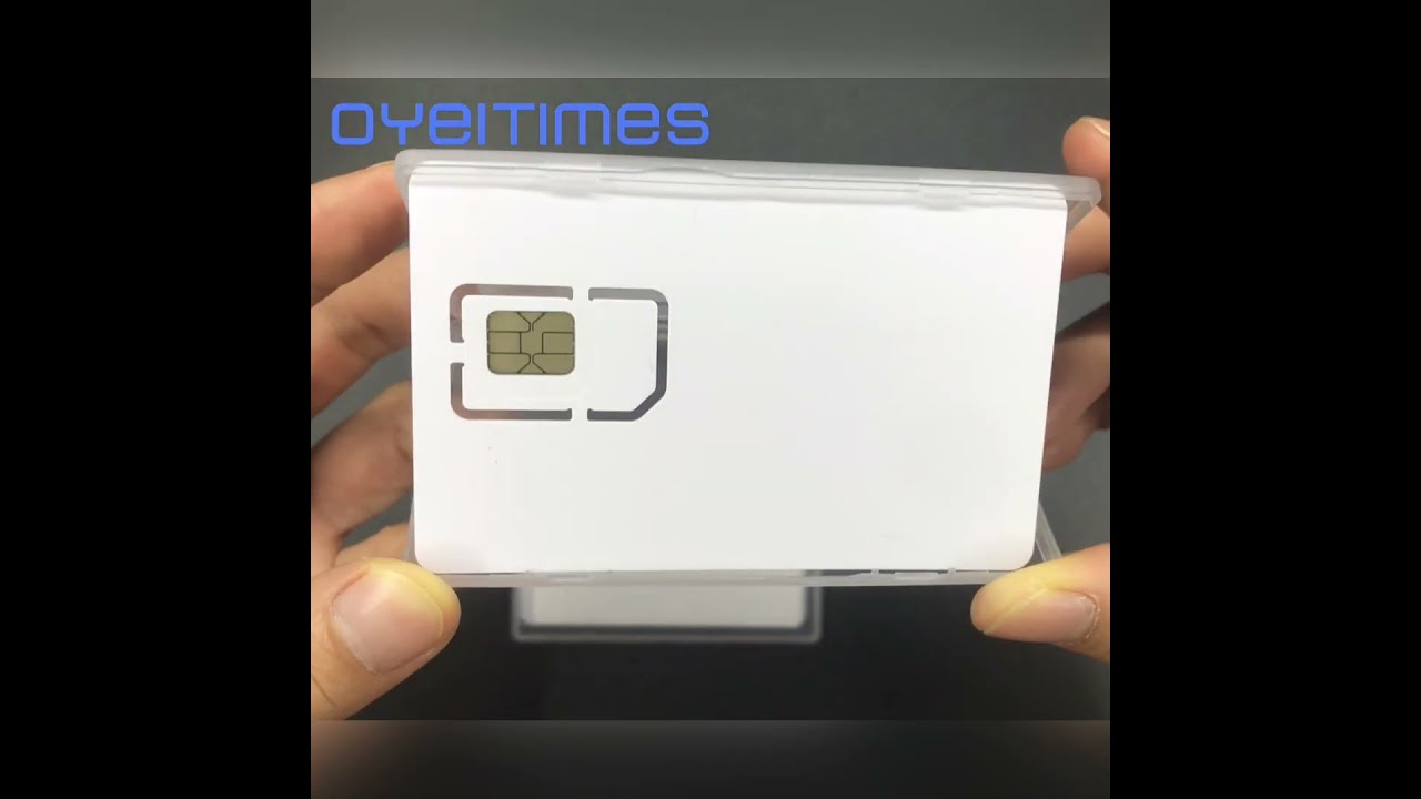 OYEITIMES Blank 5G ISIM/USIM with SUCI release 3GPP R16 Standard ECIES scheme profile A / profile B