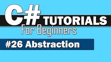 C# Tutorial for Beginners #26 - Abstraction with Abstract Classes and Methods