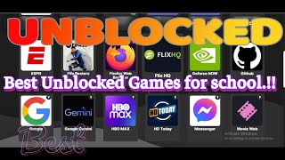 best unblocked games for school !! (2024) !! ⚠️