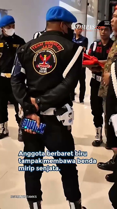 Viral Anggotanya Diduga Bawa Senjata, Ketua Ormas Grib Jaya Sulsel: Hanya Korek Api...